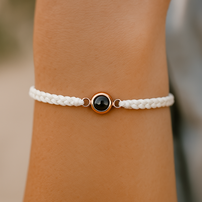 Personalisierbares Strickarmband