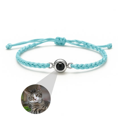 Personalisierbares Strickarmband