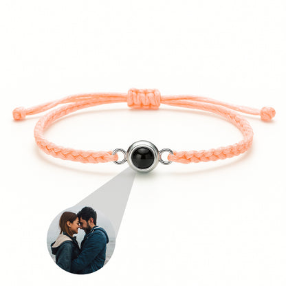 Personalisierbares Strickarmband