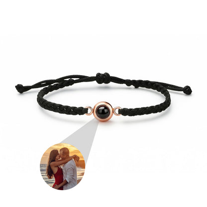 Personalisierbares Strickarmband