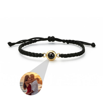 Personalisierbares Strickarmband