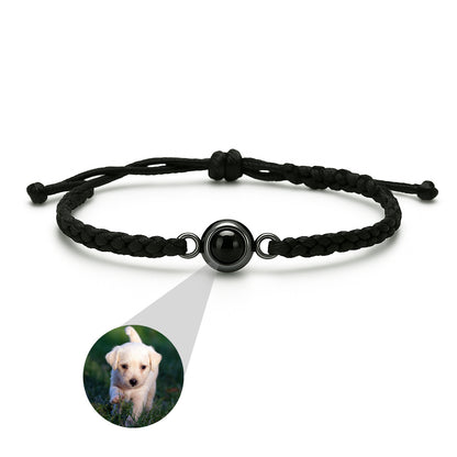 Personalisierbares Strickarmband