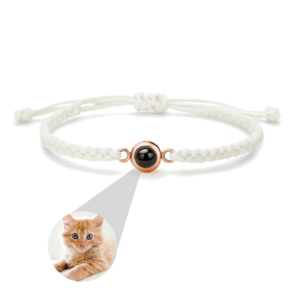 Personalisierbares Strickarmband