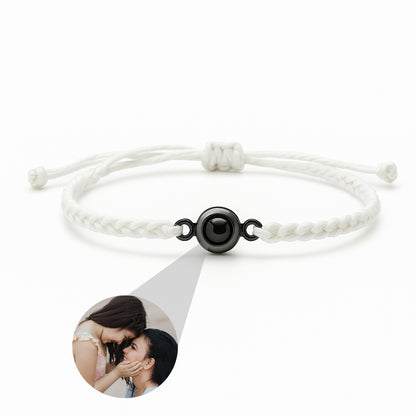 Personalisierbares Strickarmband