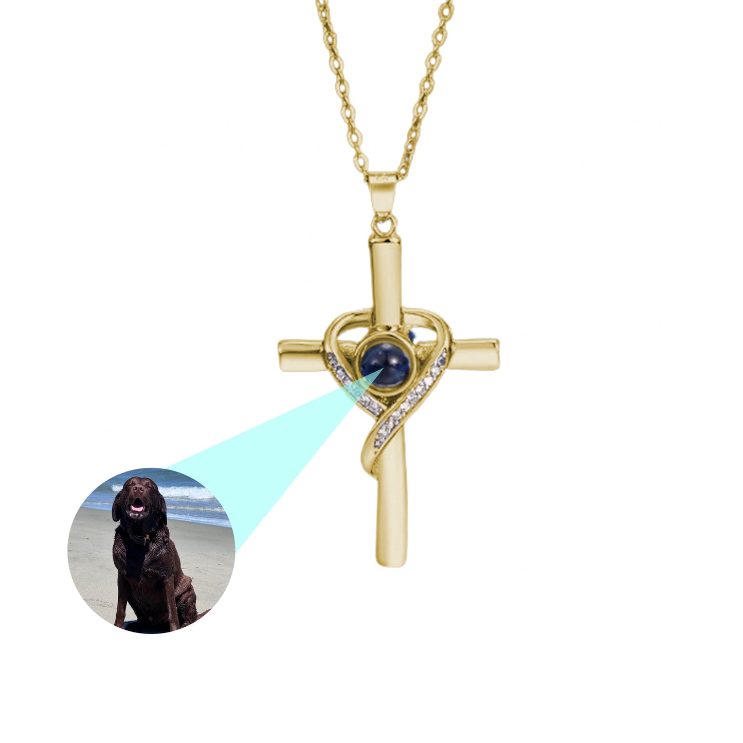 Personalisierbare Kreuzkette