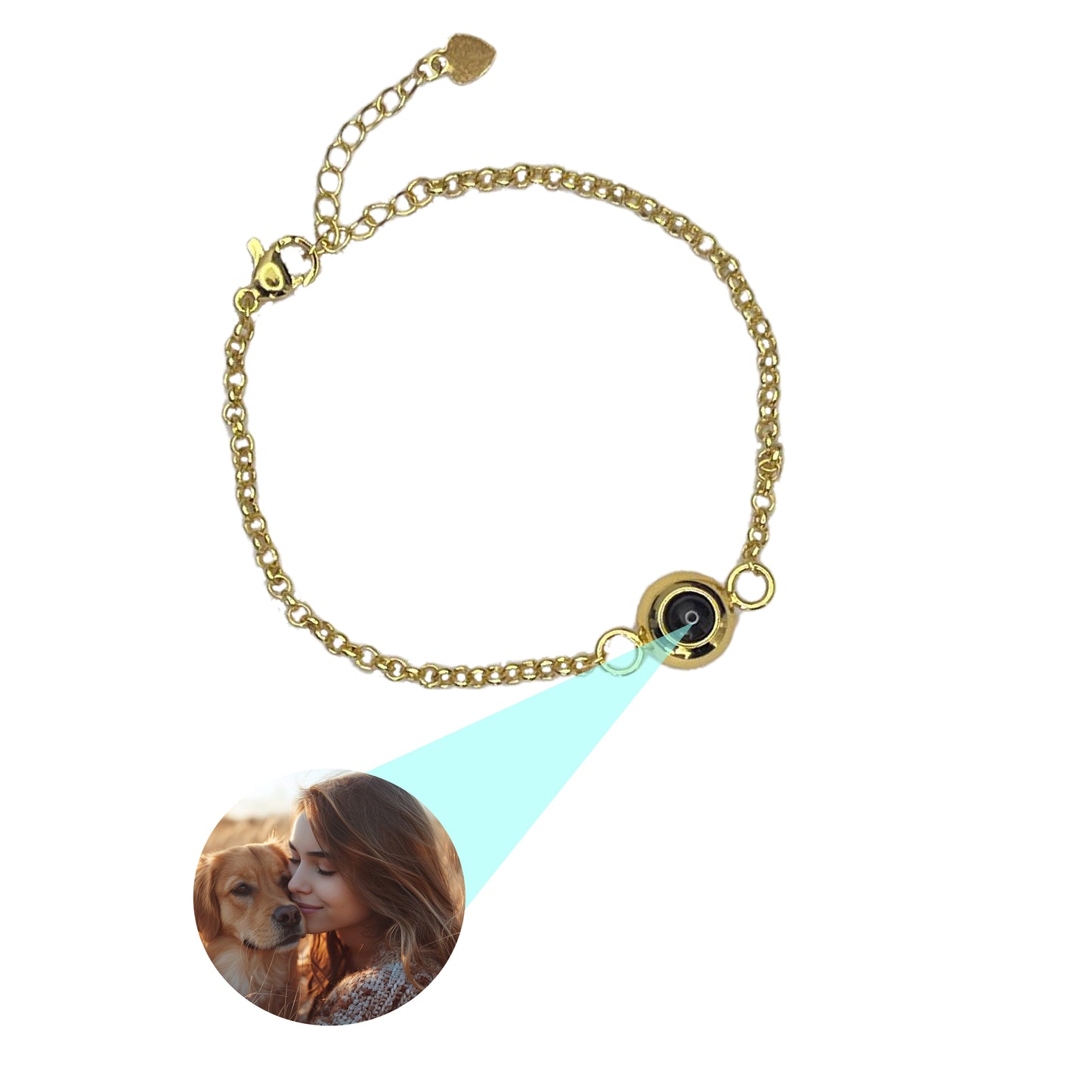 Personalisierbares Metallarmband